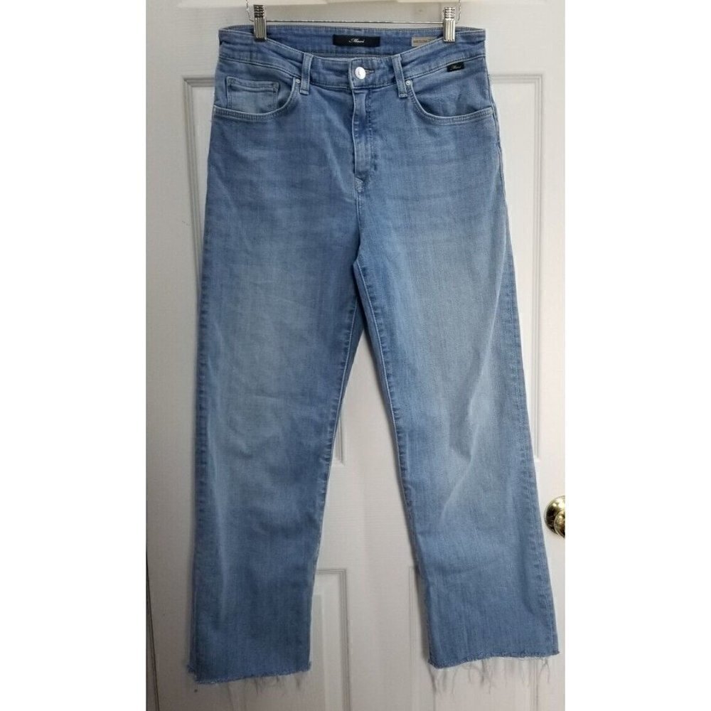 Mavi Barcelona Jeans High Rise Wide Leg Light Wash 29/28